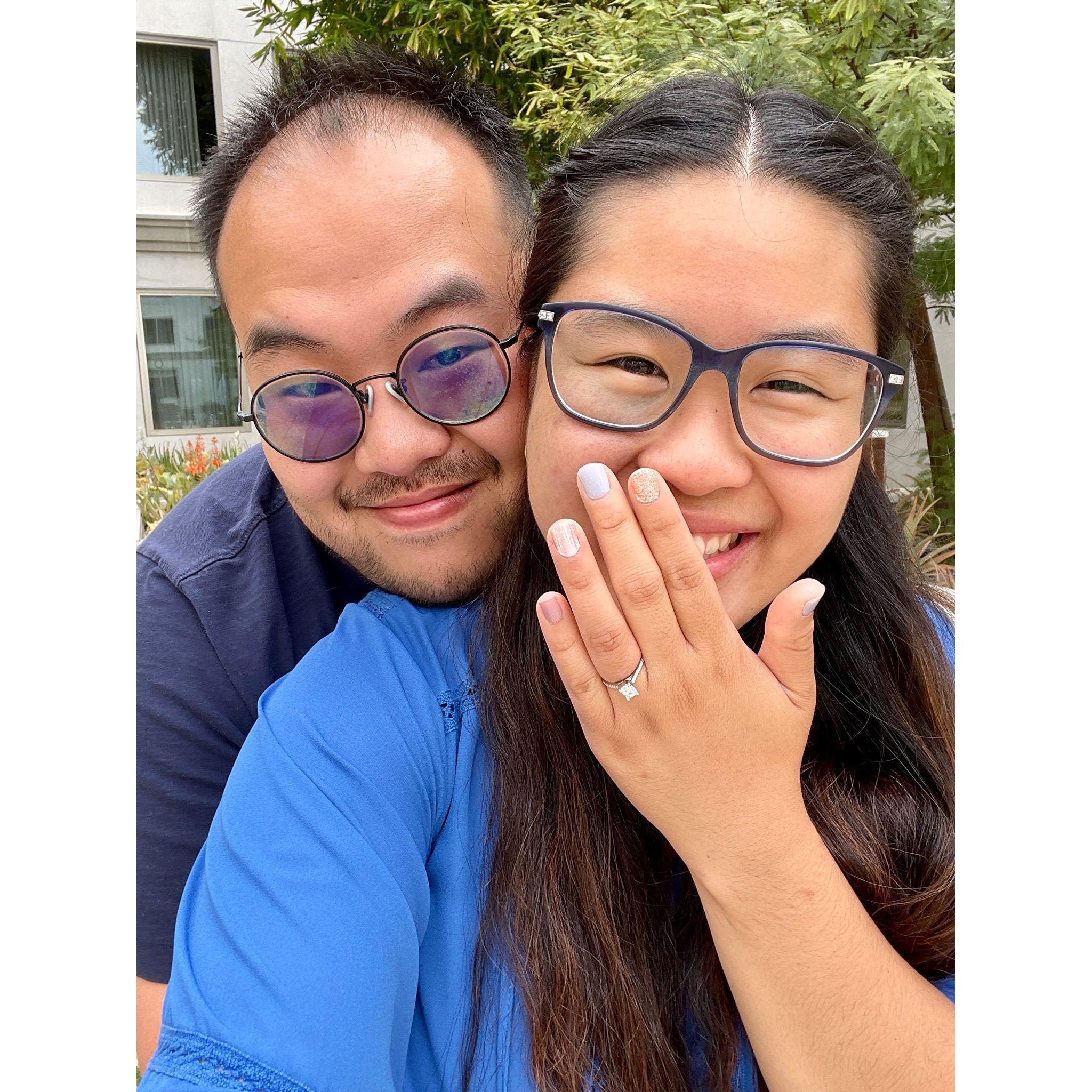 when she said 'maybe' haha