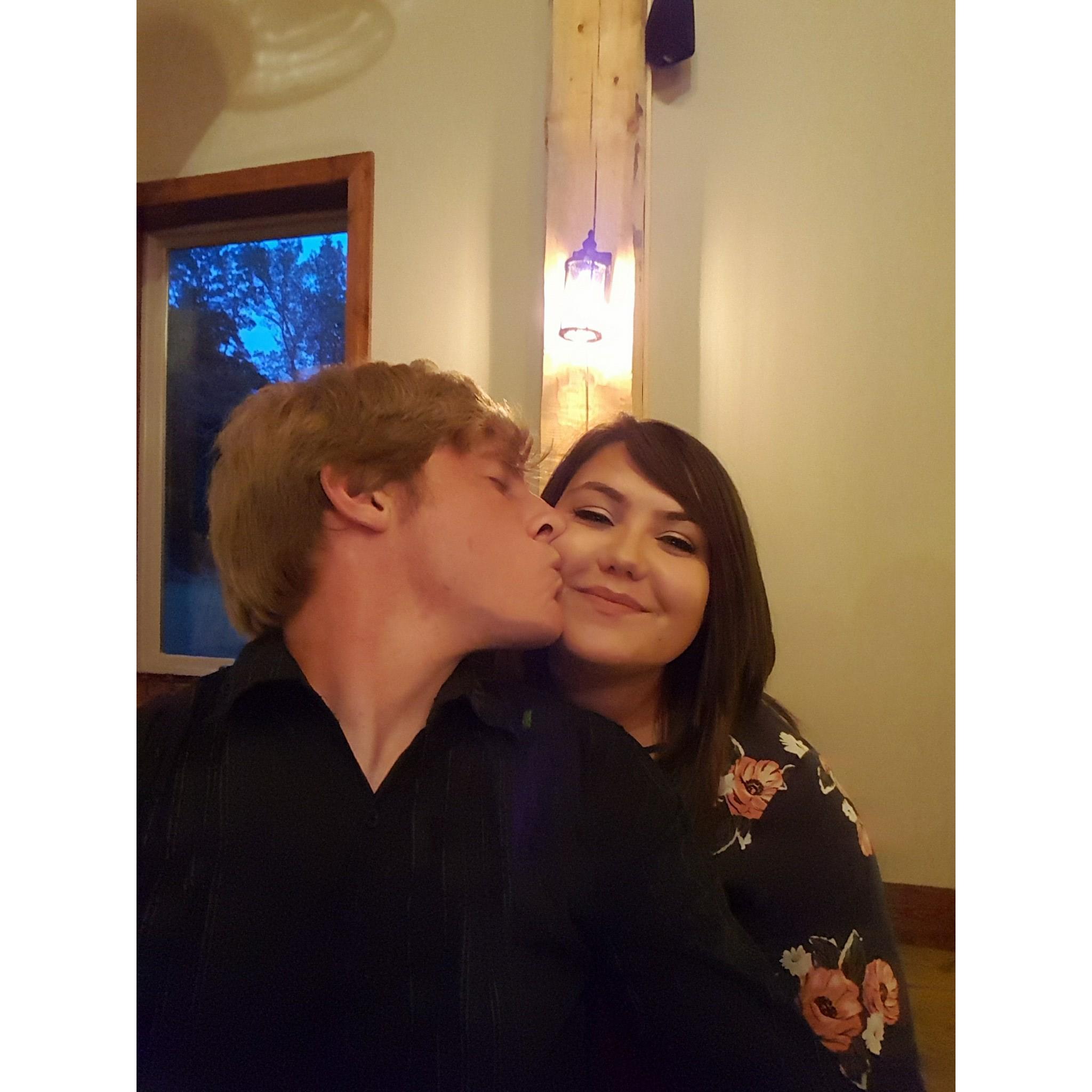 Yet another wedding we went to together! We've had a lot of inspiration for our own big day over the years!