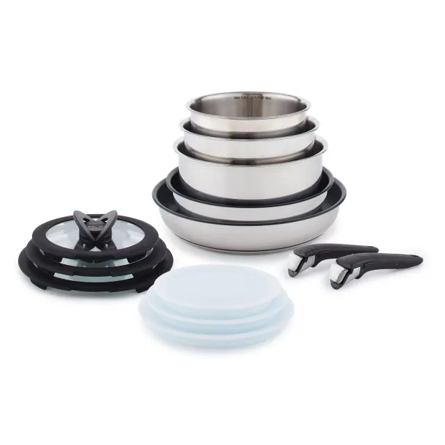 T-fal Ingenio Preference Stainless Steel Cookware Set, 13 Pieces