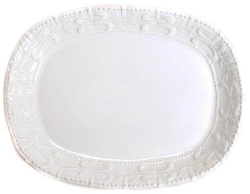 Skyros Designs ~ Historia - Paper White ~ Large Oval Platter, Price $110.00 in Tupelo, MS from Elizabeth Clair's