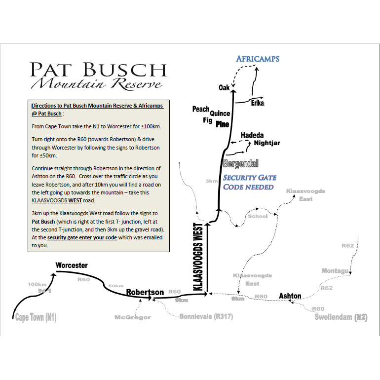 Map to PBMR