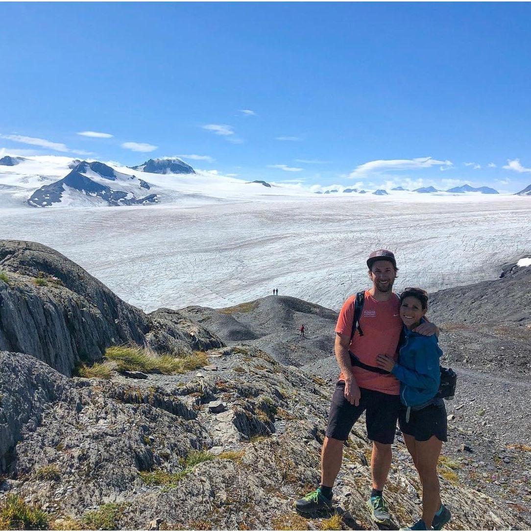 Above Harding Icefield, near Seward! Summer 2019.
All-day, round-trip hike.