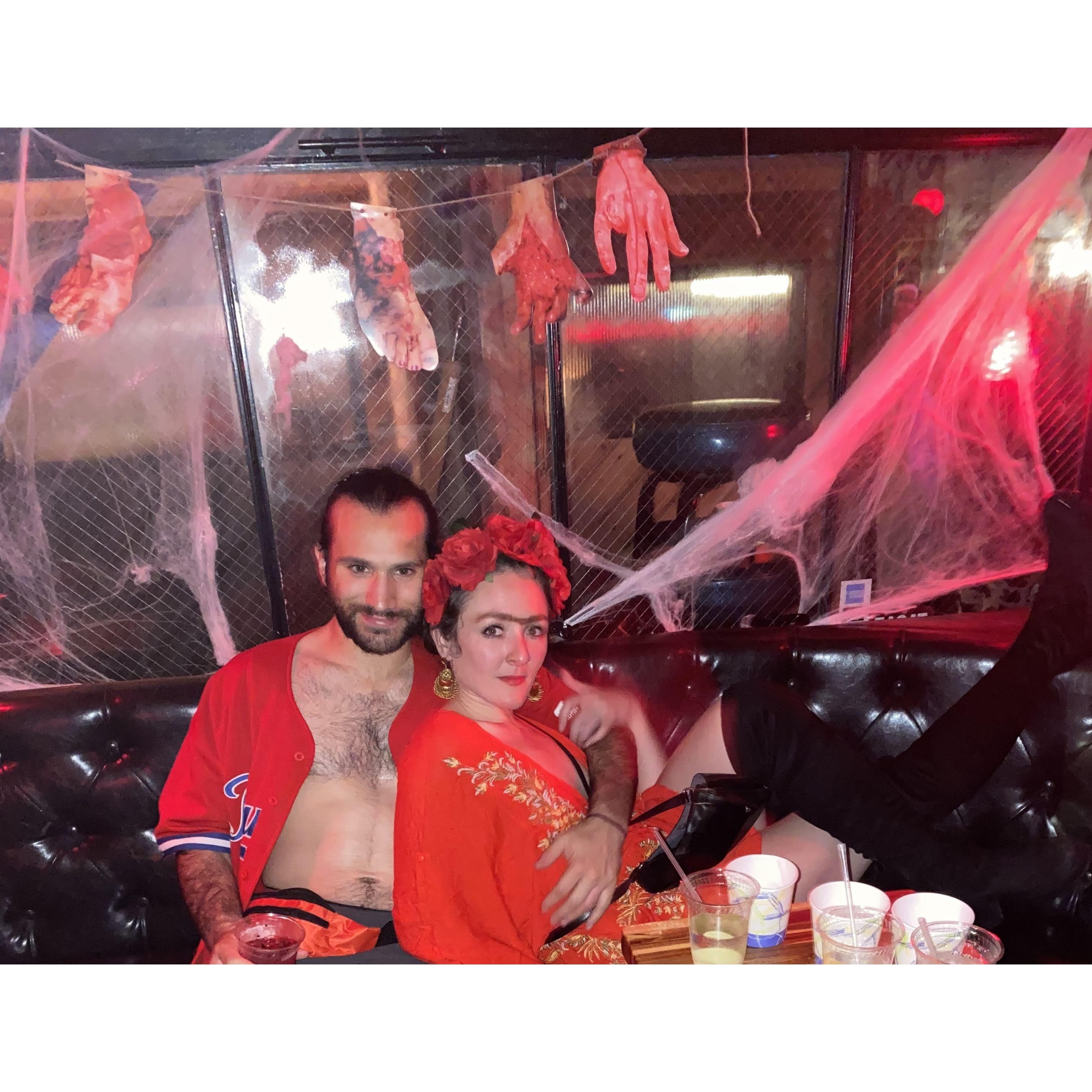 We went to some parties (Halloween, Frida Kahlo and Gen Z)