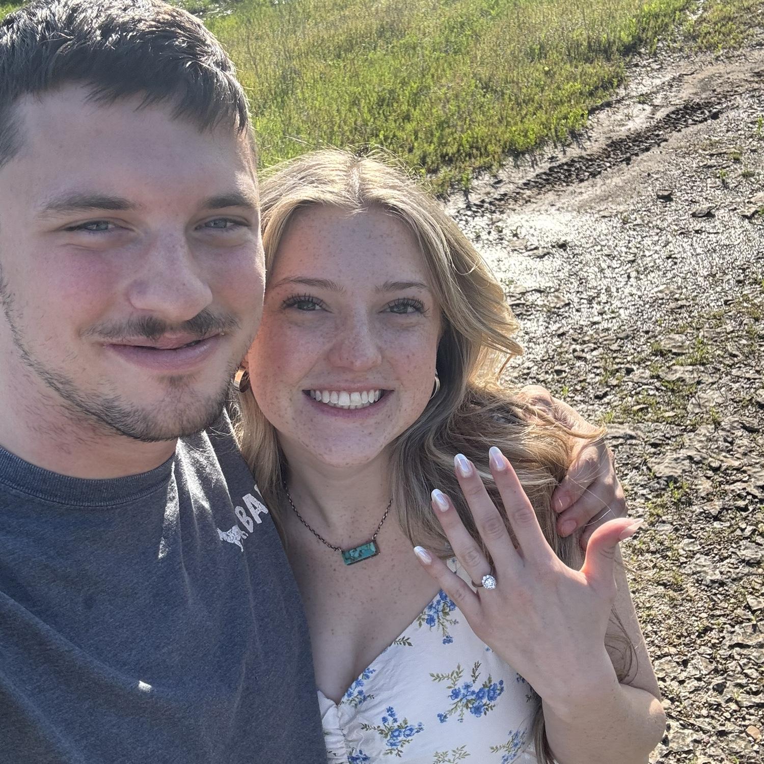 Right after we got engaged!