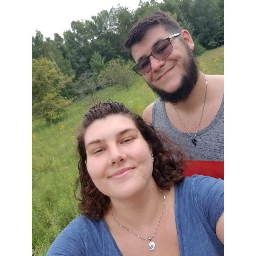 Nature walk at Christa McAuliffe park in Wisconsin, August 2019