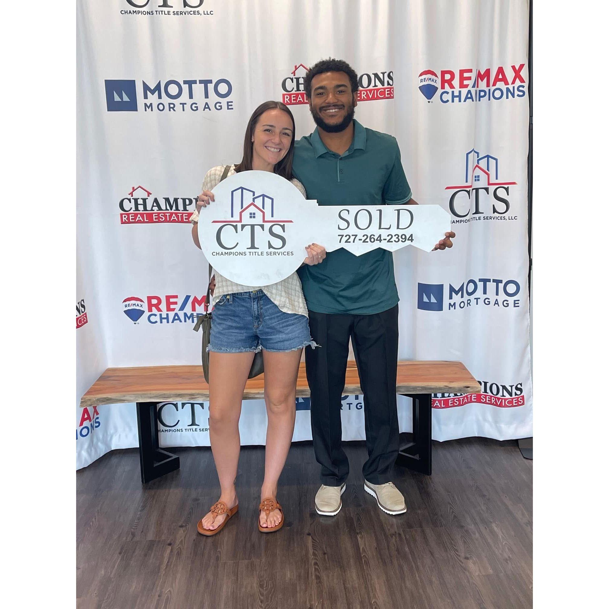 Purchase of our home!