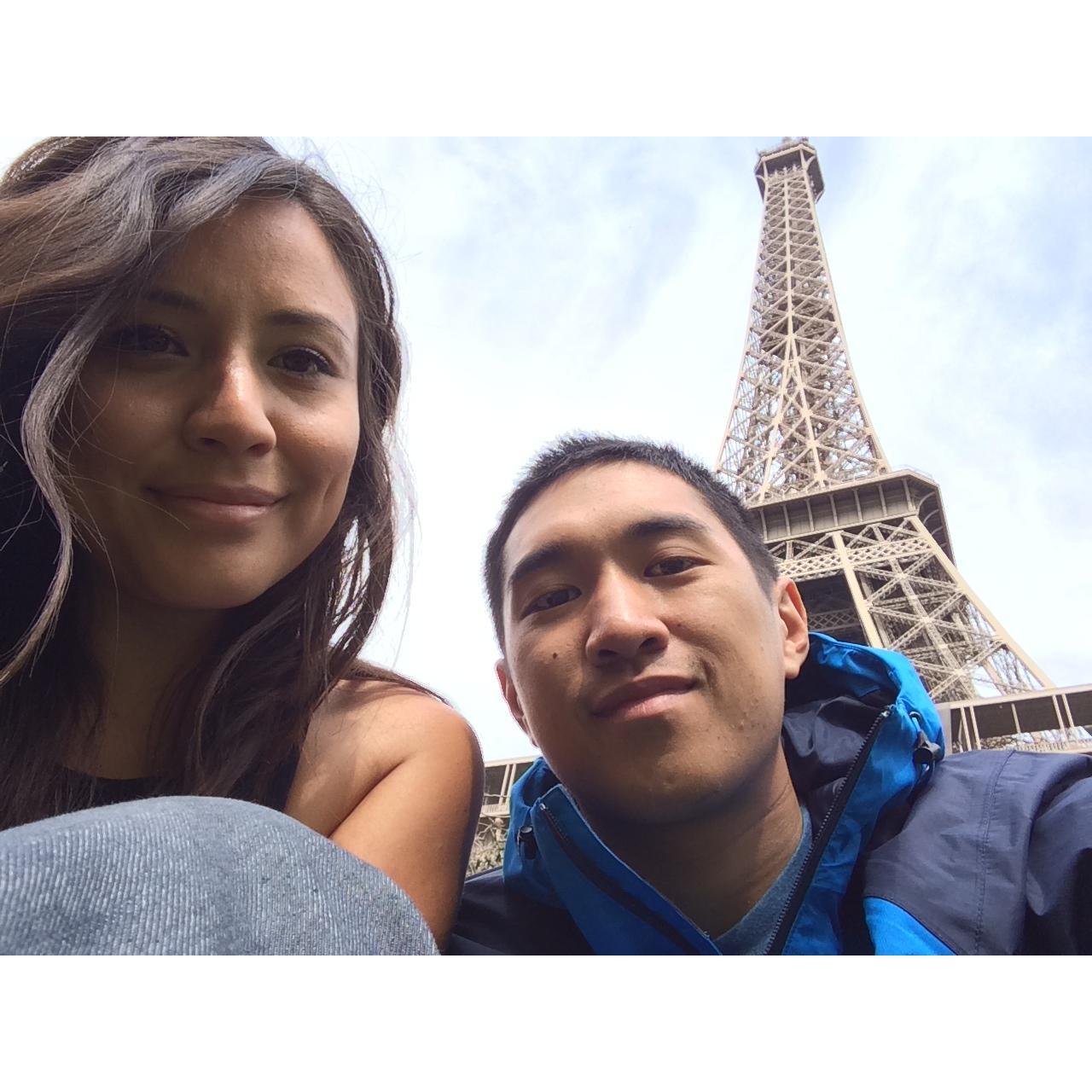 First time visiting Jeffrey in Germany and we took a drive to Paris.