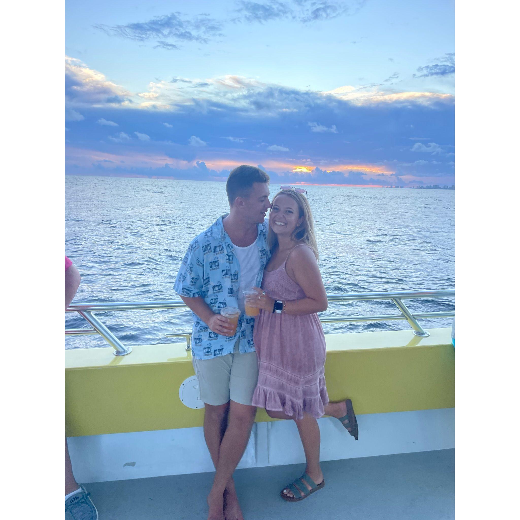 Honorable mention goes to Spencer Sharpe for the invite on his dolphin cruise!