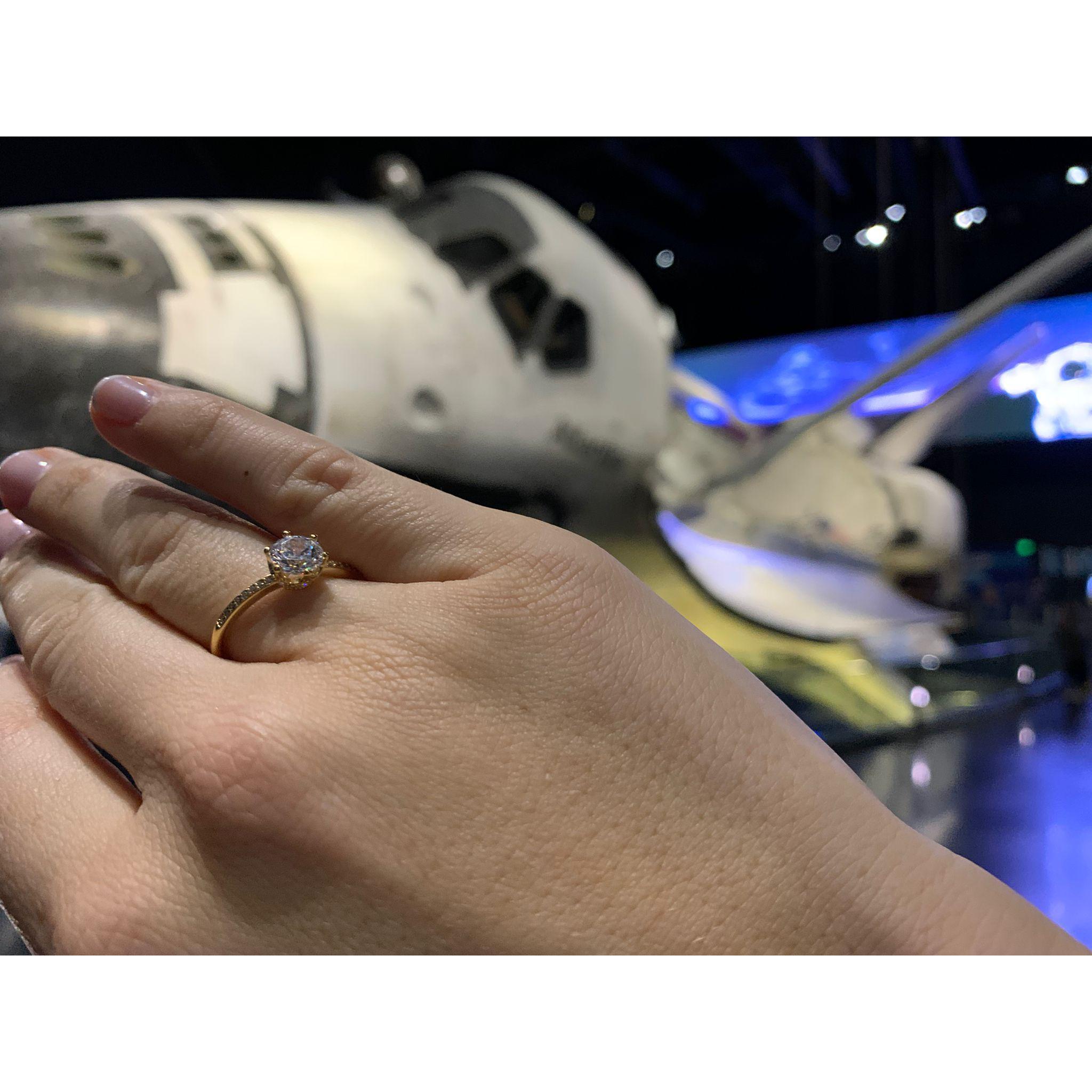 She said yes - Kennedy Space Center (NASA), USA
Dijo que si - Estacion Espacial Kennedy (NASA), Estados Unidos