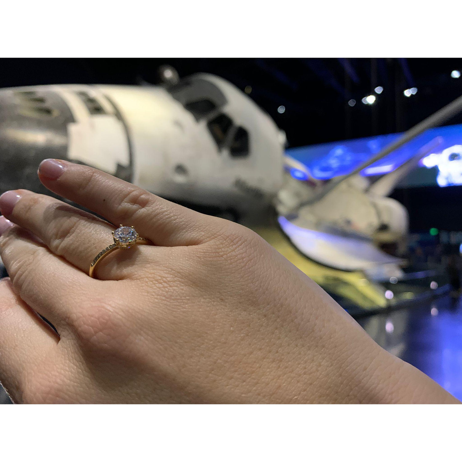 She said yes - Kennedy Space Center (NASA), USA
Dijo que si - Estacion Espacial Kennedy (NASA), Estados Unidos