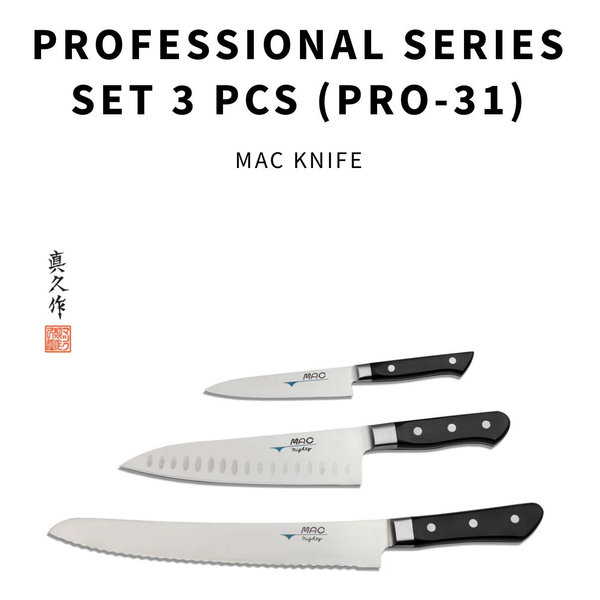 MAC Professional 3 Knife Set