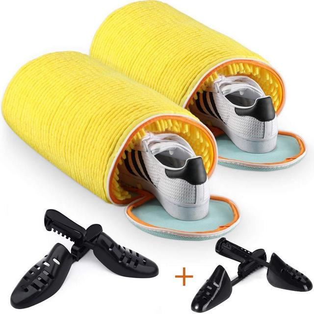 Teletrogy Shoes Laundry Bag Shoe Wash Bag For Washing Machine With Premium Zipper Durable Laundry Bag For Shoes -Sneaker Shoe Cleaner Kit Include Pair of Adjustable Shoe Trees Perfect For Canvas/Sneak