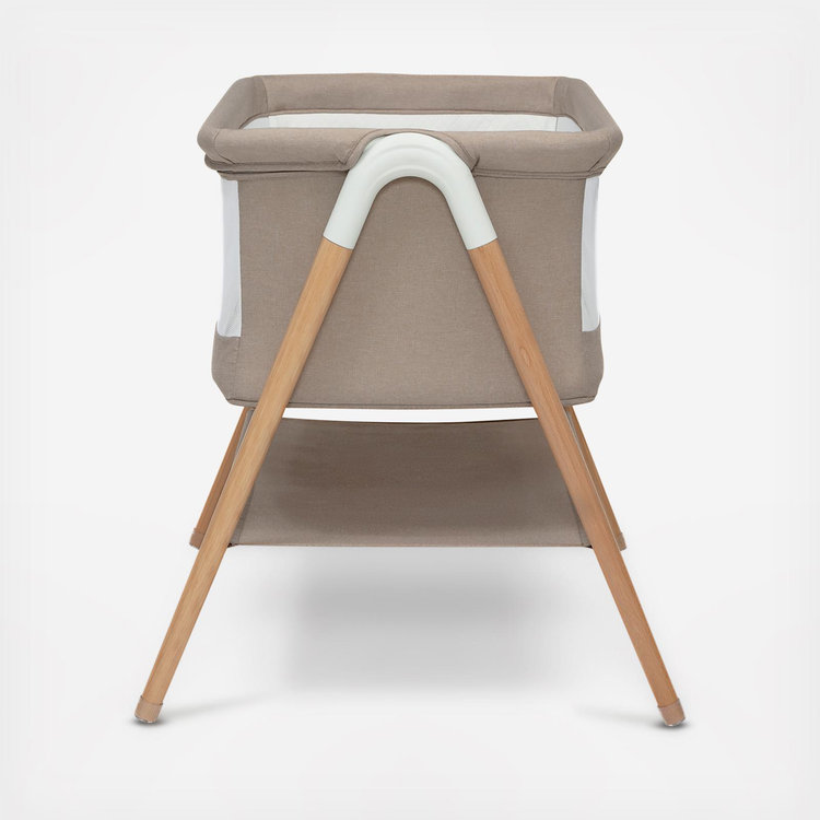 Delta Children, Bondi Beechwood By The Bed Bassinet with PureAir