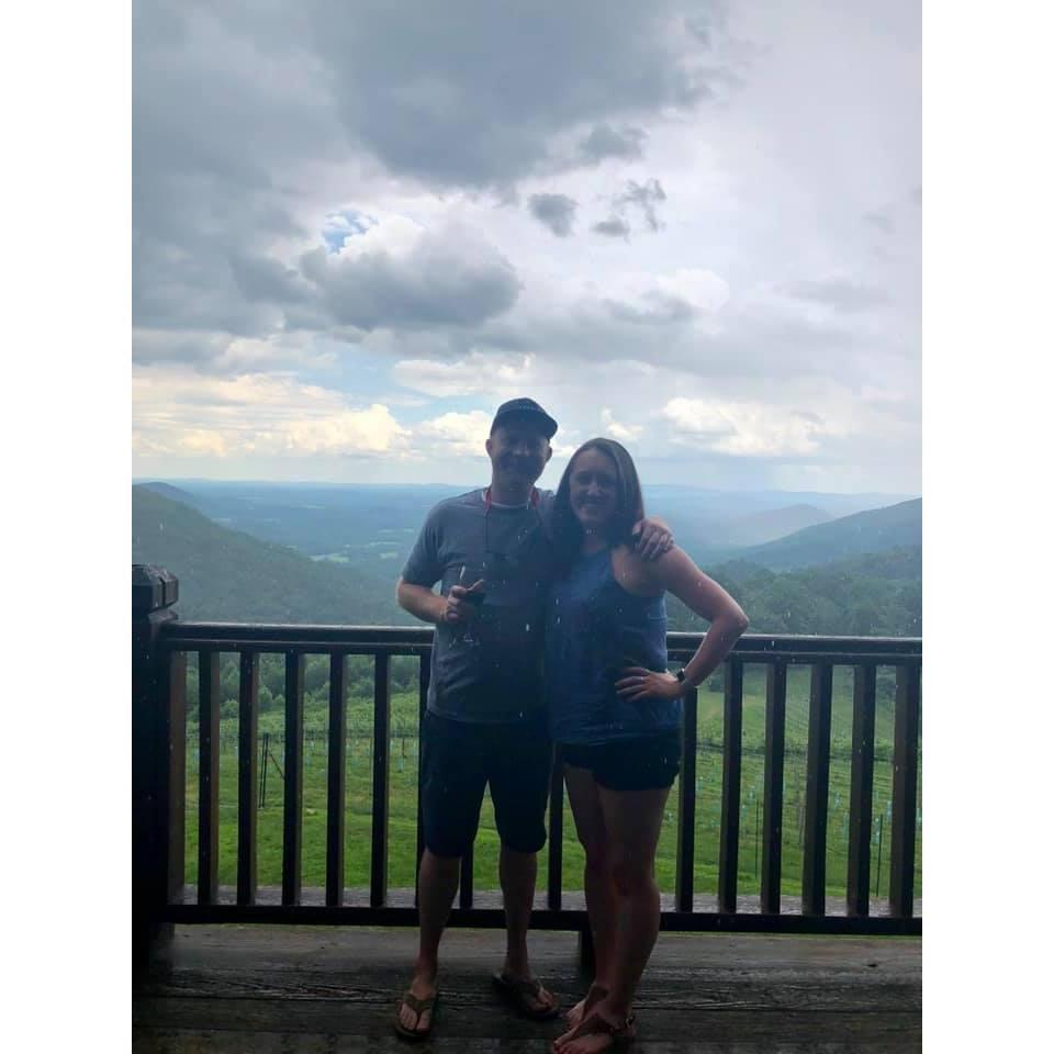 The first time we ever visited our venue Stone Mountain Vineyards back in 2018 while down in the Shenandoah Mountains for a wedding.