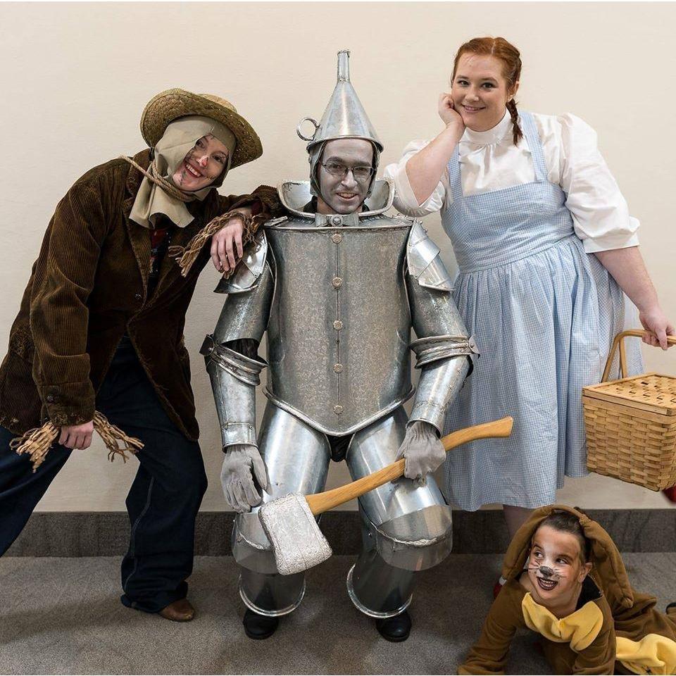 We do so much theatre together. This is from Theatre@CBT's performance of The Wizard of Oz.