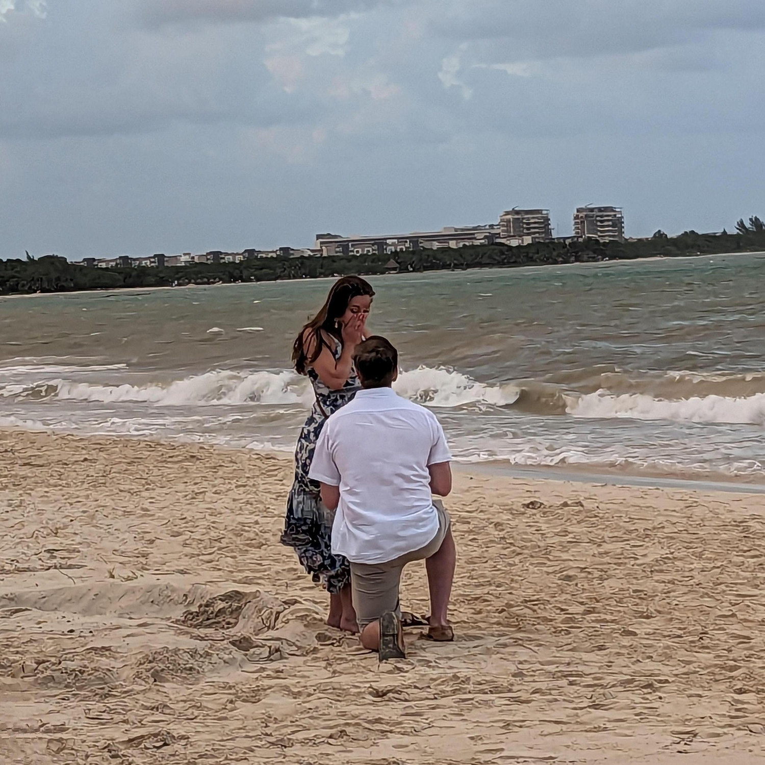 The moment he asked!
