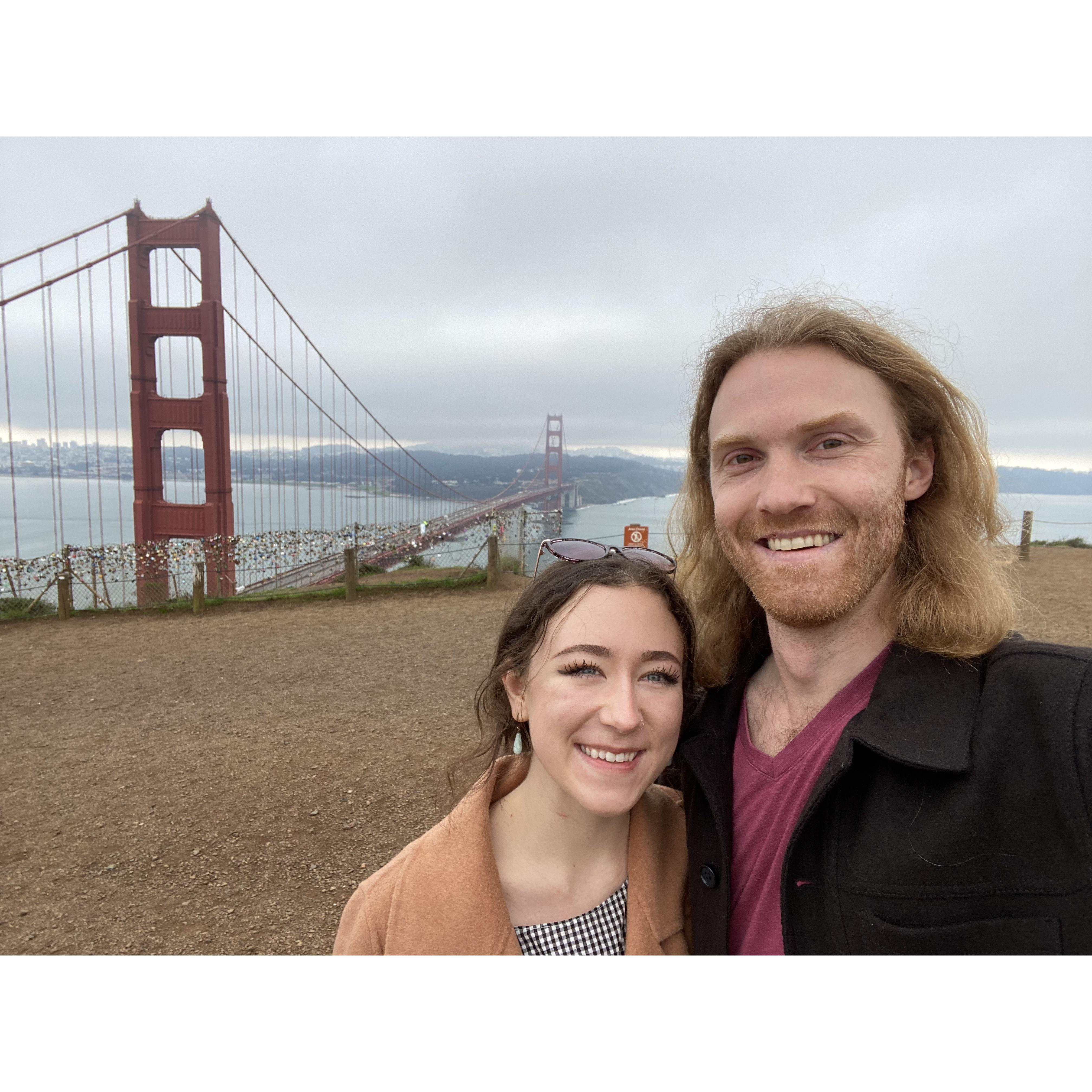 November 2021 - San Francisco for Stuart's 30th birthday