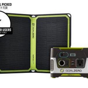 Goal Zero Yeti 150 Portable Power Station & Nomad 14 Plus Solar Panel Kit