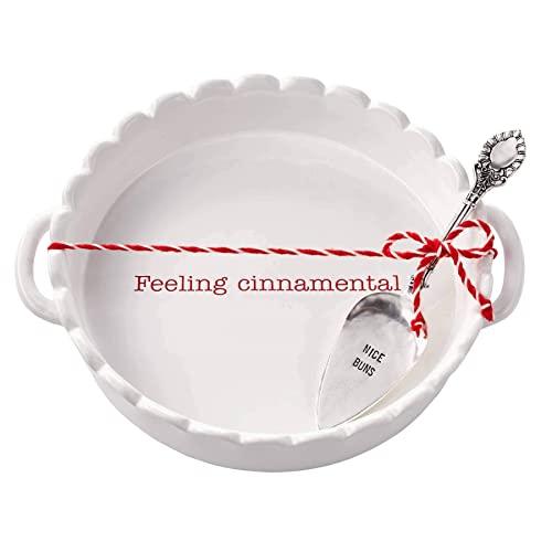 Mud Pie Cinnamon Roll Baker, 2 Piece Set