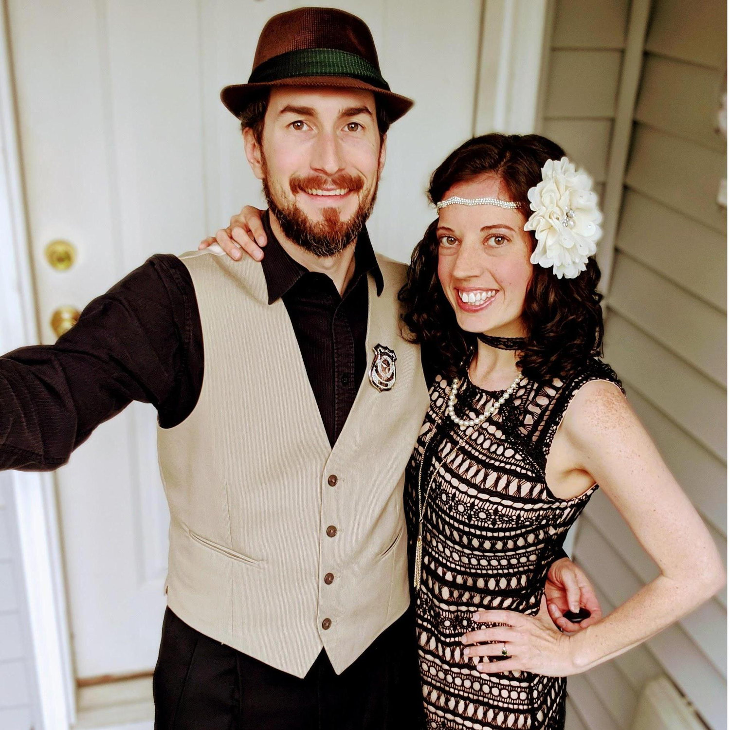 1920s Themed Murder Mystery Party-- via Zoom. Definitely a highlight of the pandemic for us. May 2020.