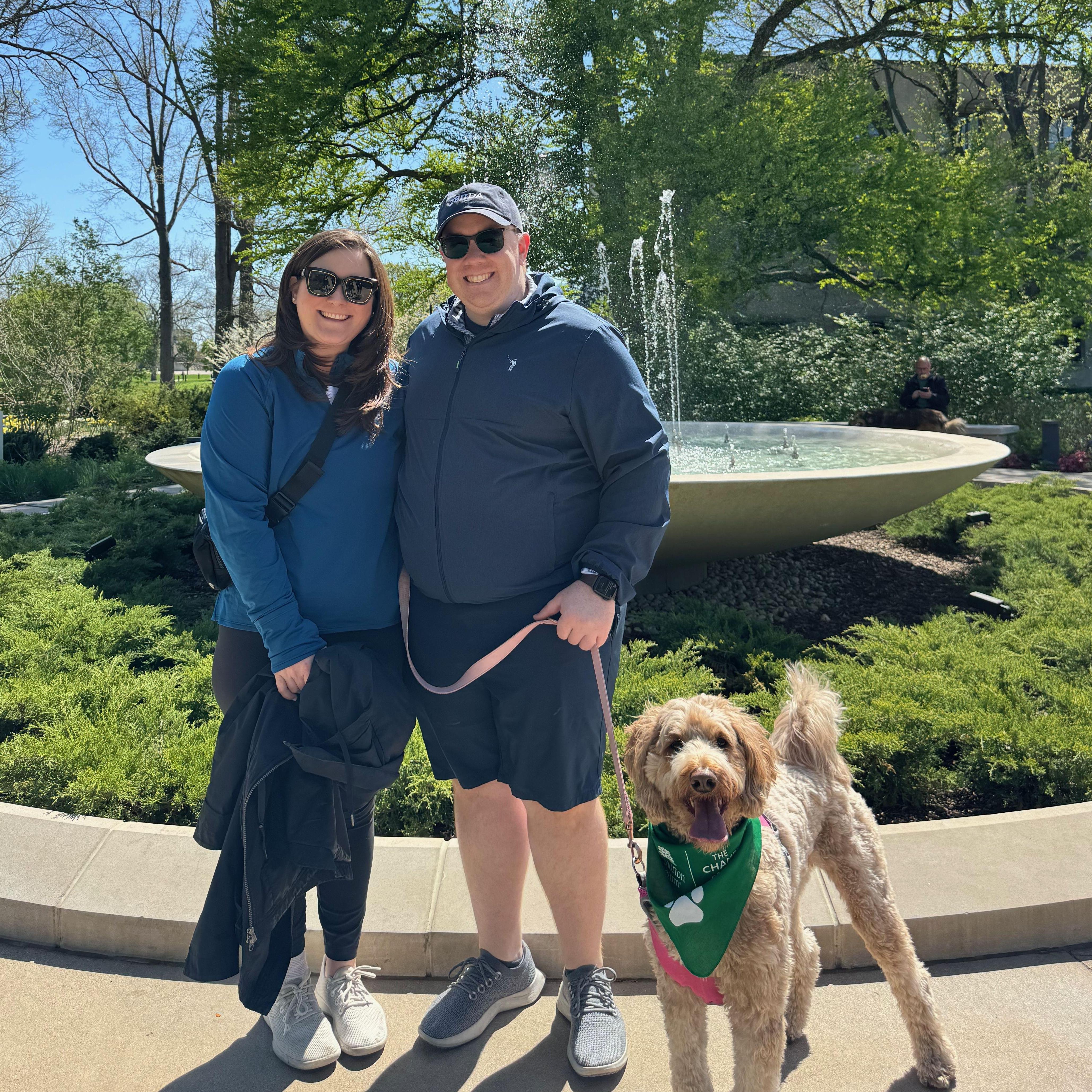 Dog Days at the Morton Arboretum.