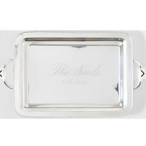 Celebration Beaded Serving Tray, Large