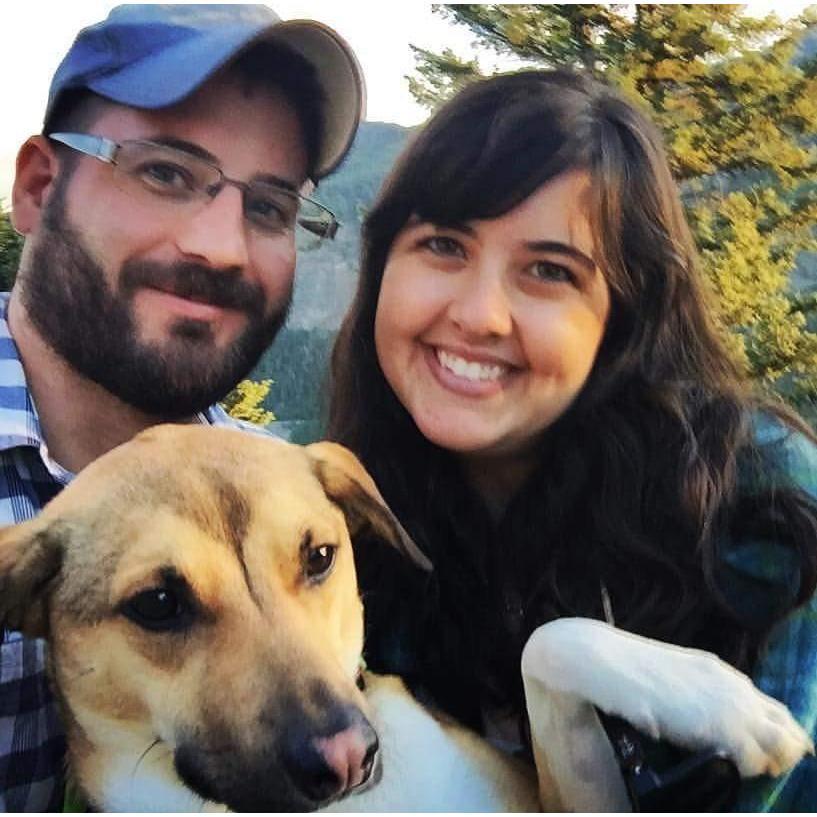Adventure in Colorado, right after our first anniversary