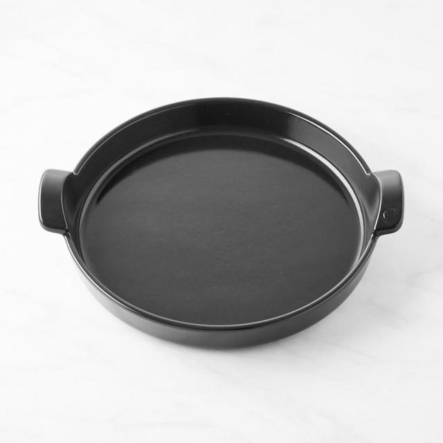 Emile Henry Deep Dish Pizza Pan, 12", Charcoal
