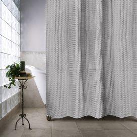 Haven™ Escondido 72-Inch x 72-Inch Shower Curtain in Silver