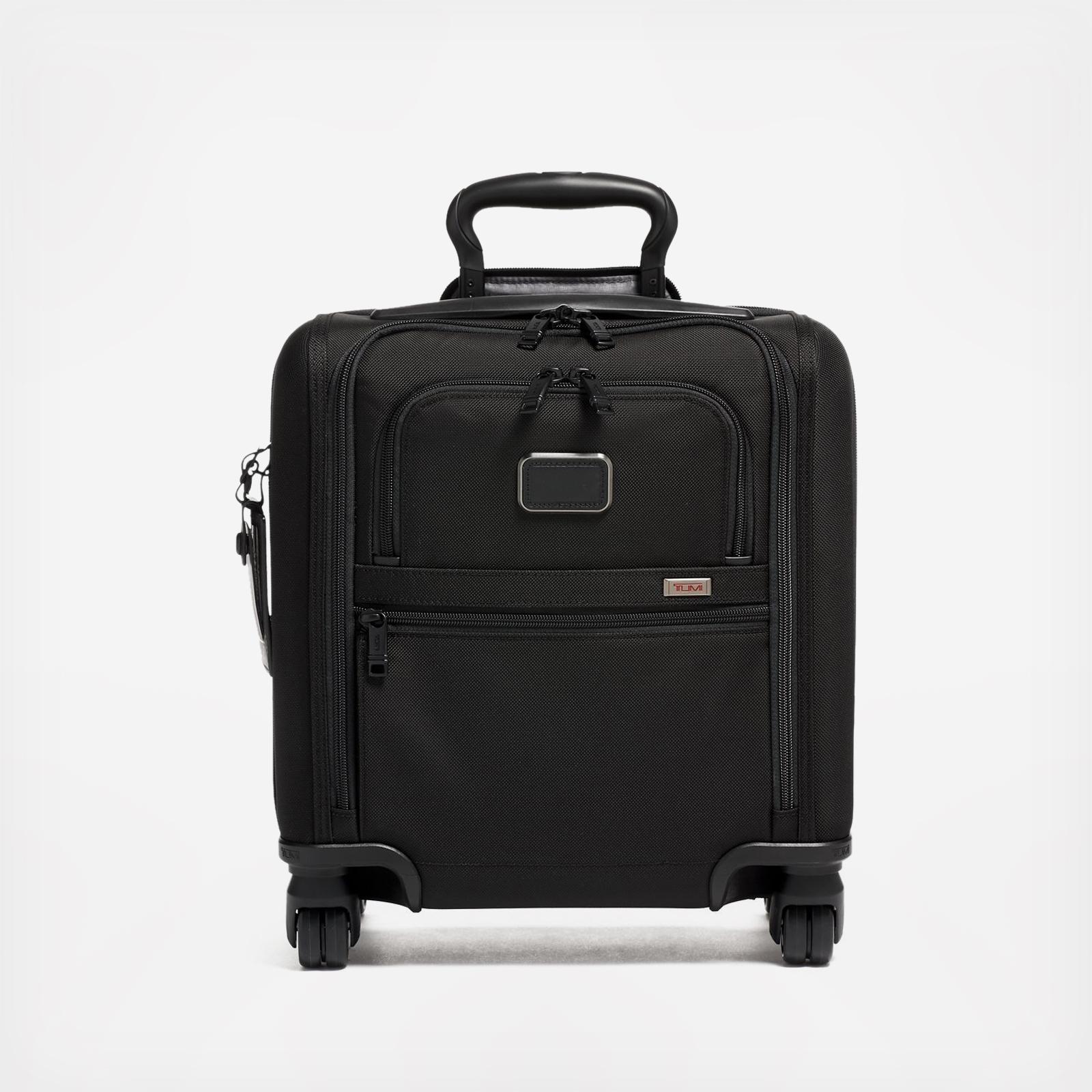 TUMI アルファ TUMI Alpha Medium Dual Access Expandable Checked, Black