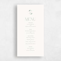 Green Wedding Menu - Orvieto