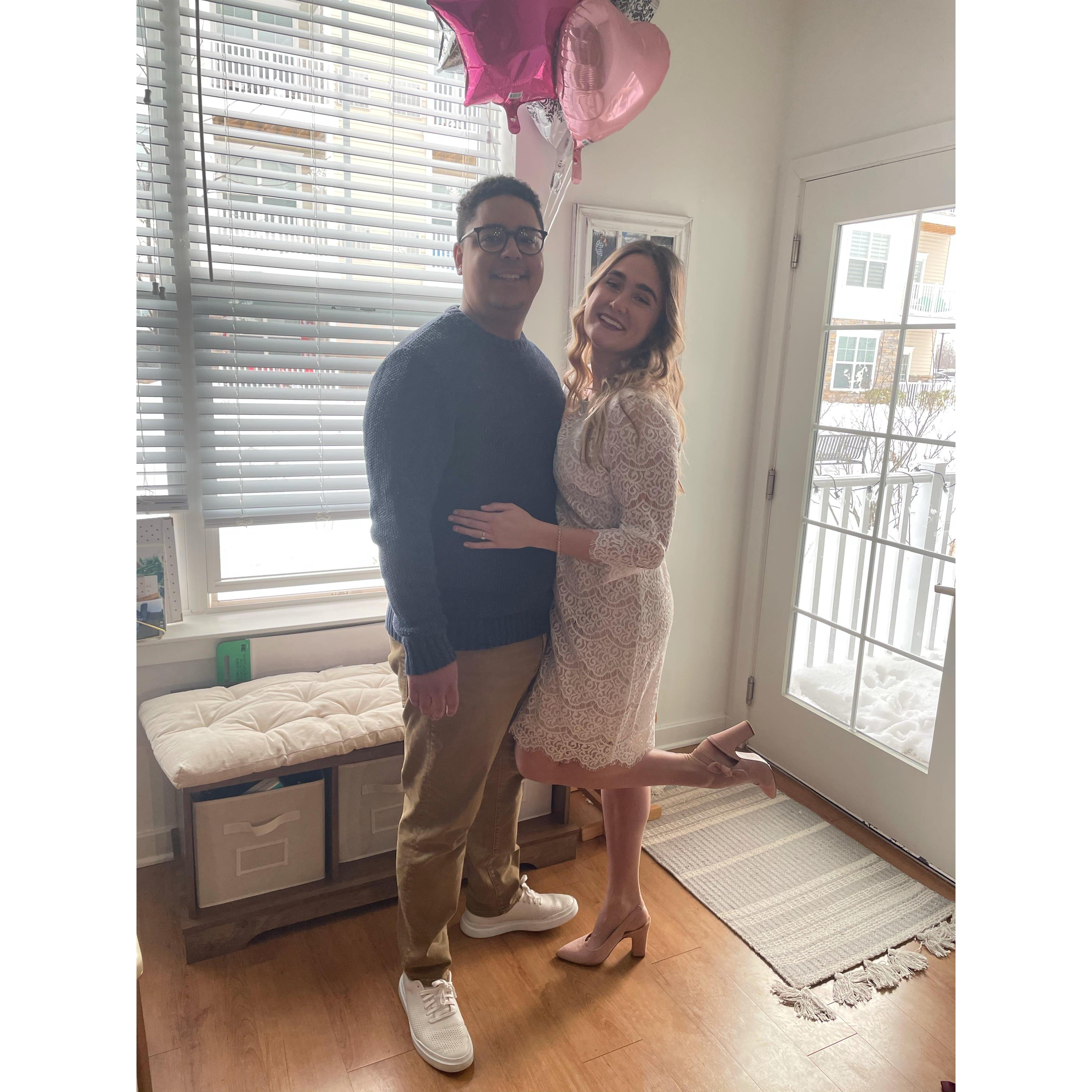 Our "mini" zoom ceremony