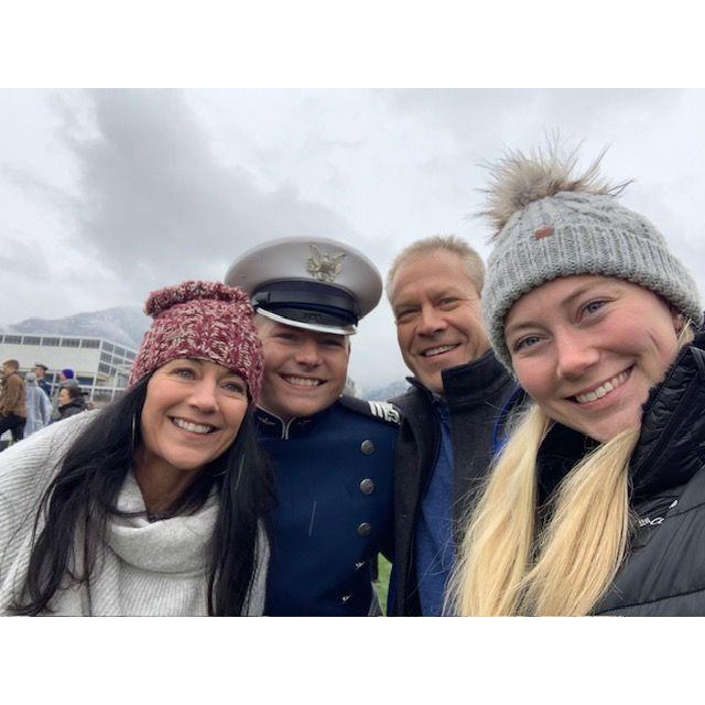 With Carter's parents!
