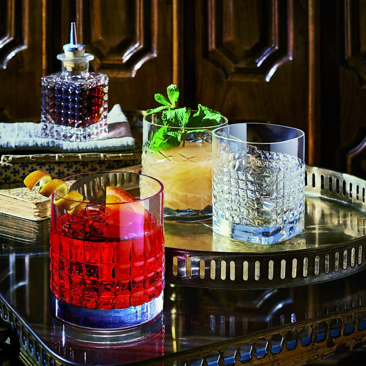 Luigi Bormioli, Mixology Charme Double Old Fashioned Glass, Set of
