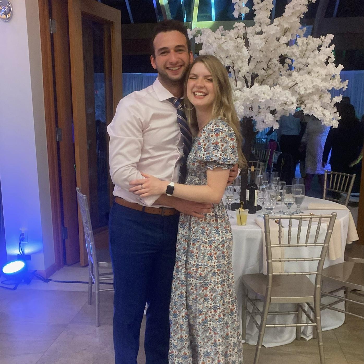Thank you, Dan and Nicole, for getting married and giving us an occasion to see each other.