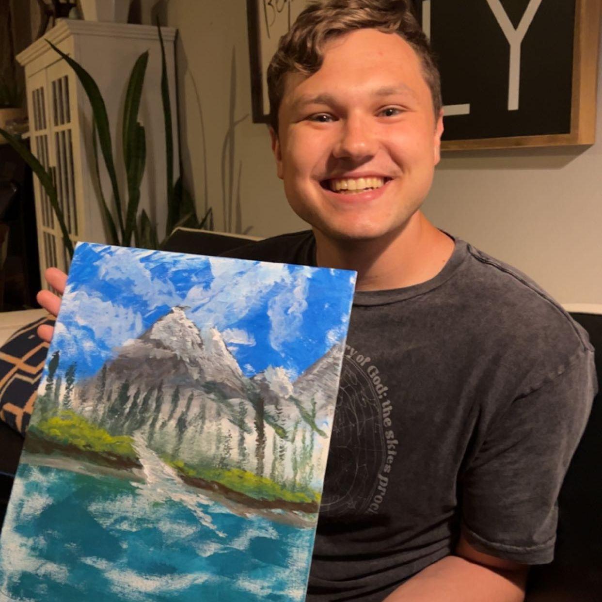 Bob Ross Paint night!