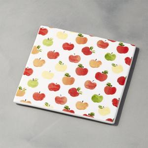 Watercolor Apple Trivet