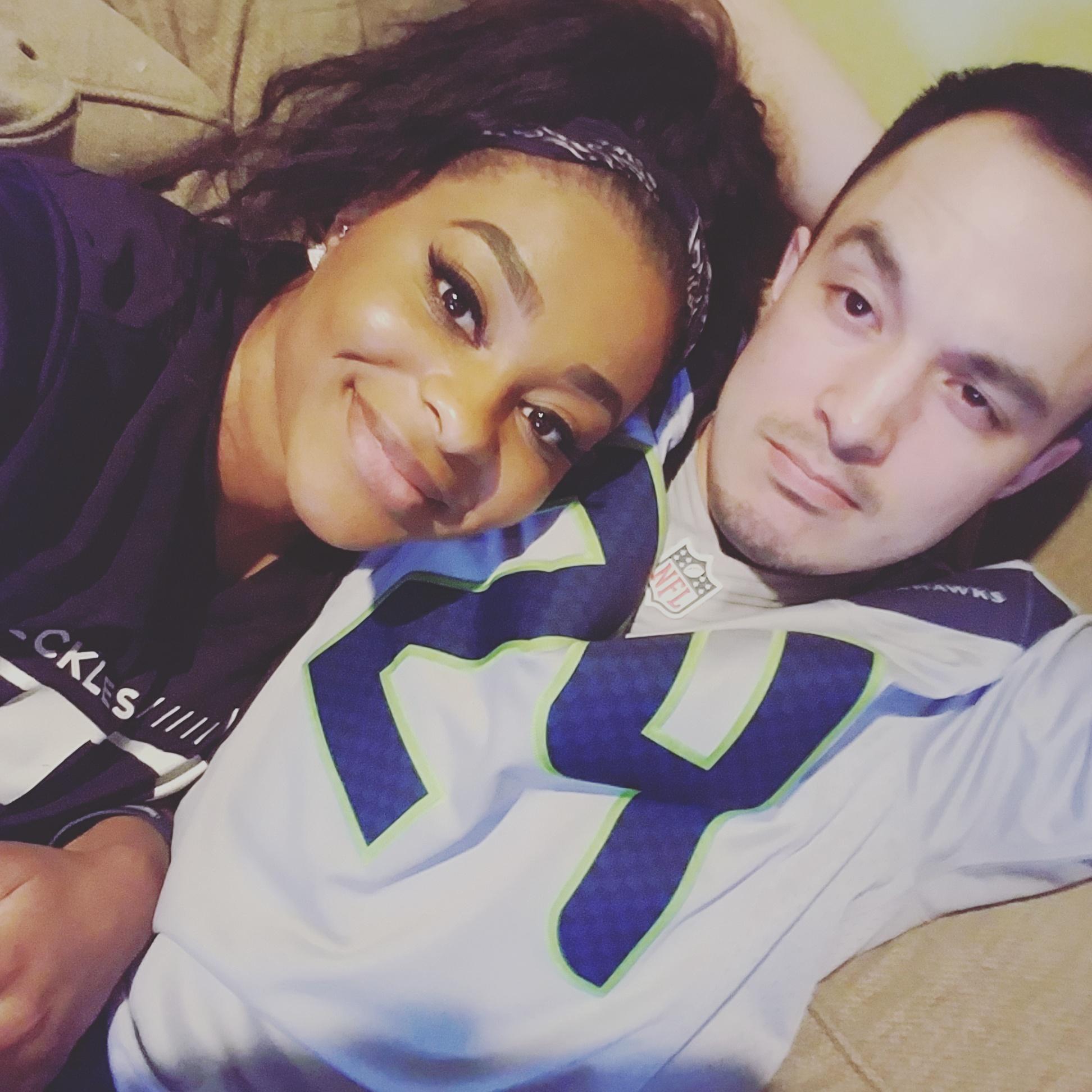 When we first got together he told me....Seahawks every Sunday...I got the memo