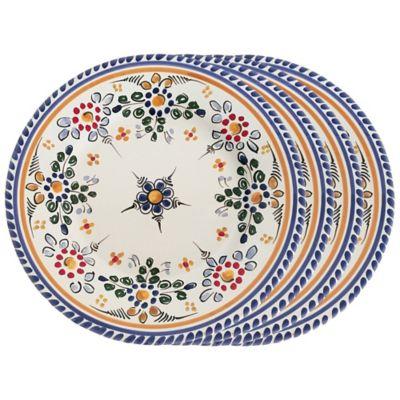 Set of 4 Tapas Plates - 7 Inches each