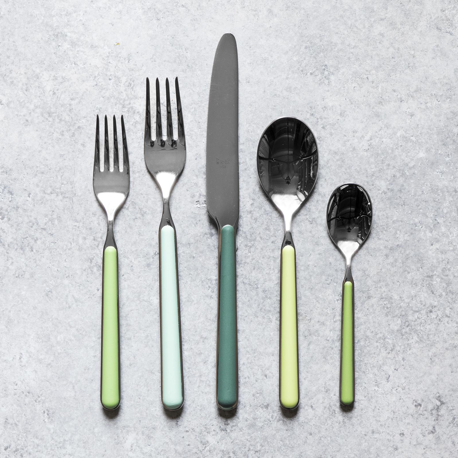 Modern Flatware, Mepra Linea Shiny Copper