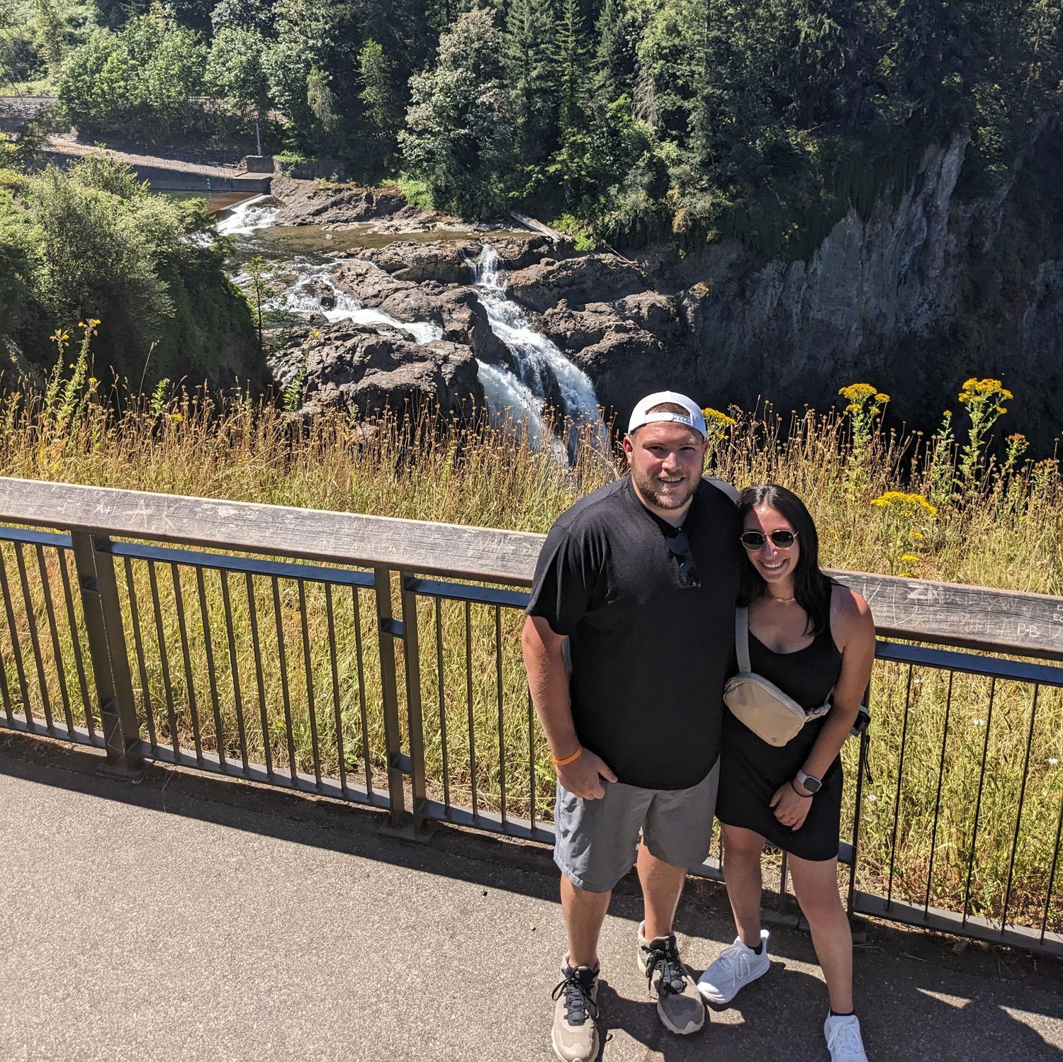 Hiking through Seattle’s beautiful scenery!