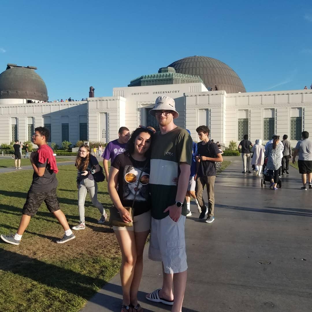 Gates planetarium in LA