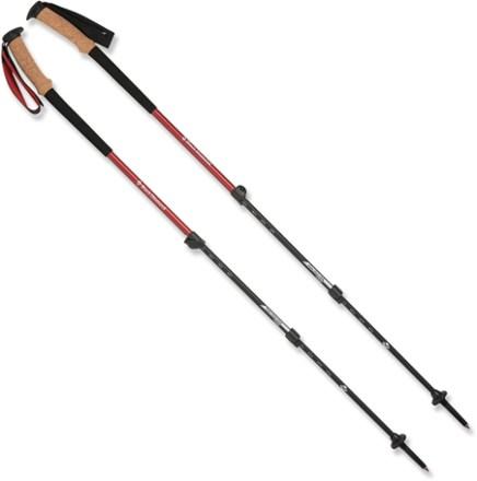 Black Diamond rail Ergo Cork Trekking Poles - Pair