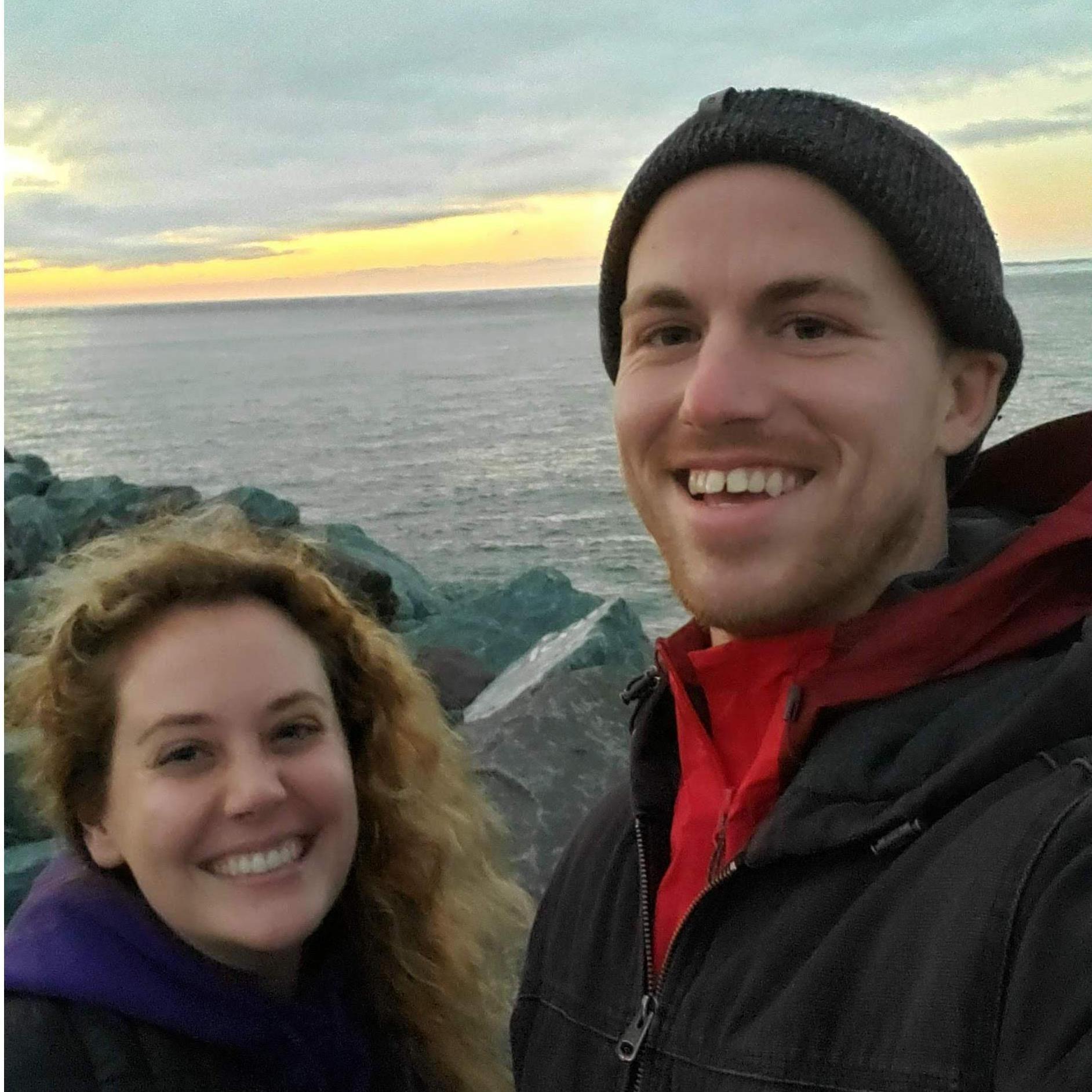 Coming home from our first Thanksgiving together