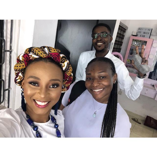 Face of Solape, our make-up artist.