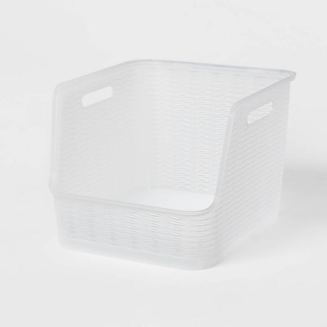 Wave Open Front Bin Translucent - Brightroom™