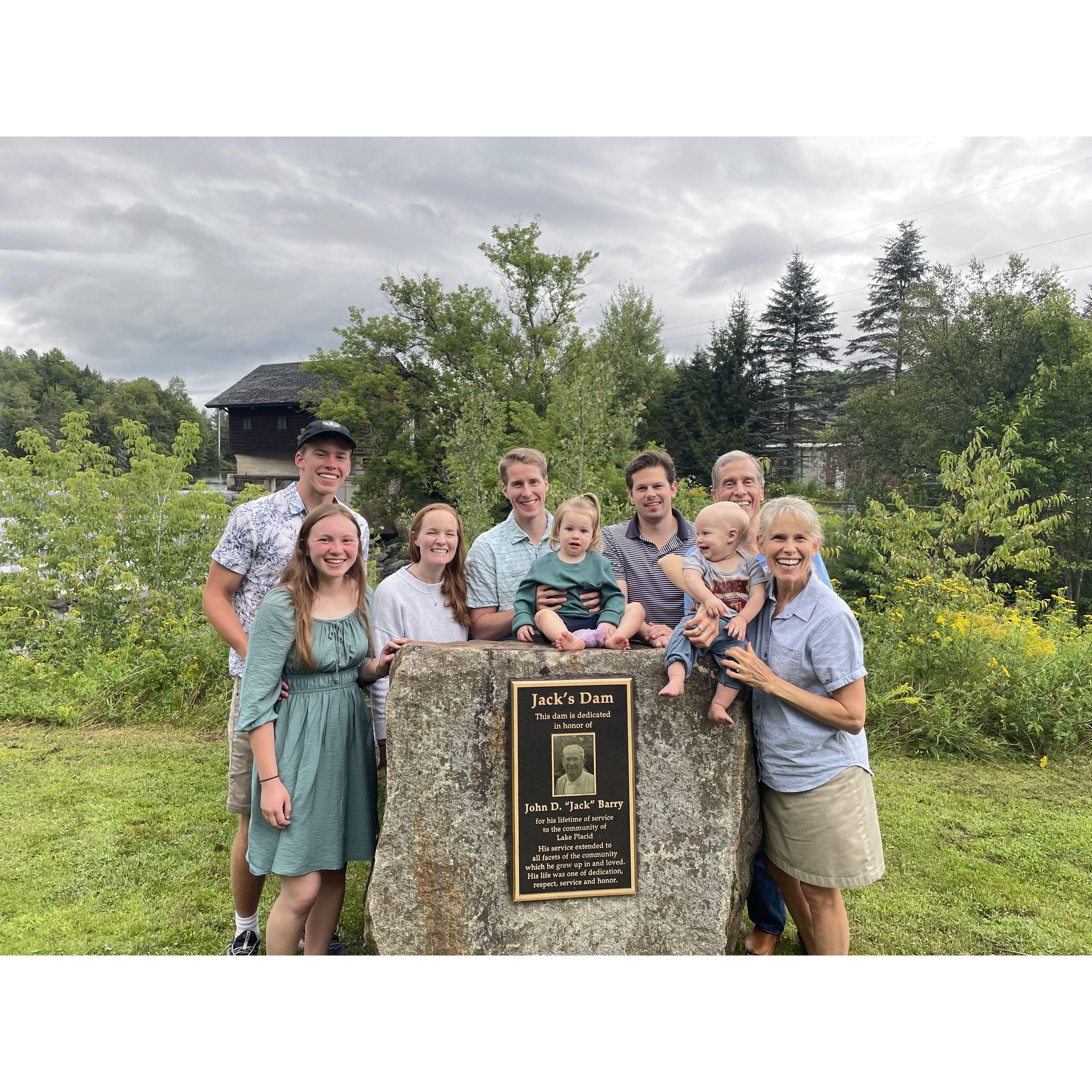 Christenson family vacation in the Adirondacks, Summer 2024