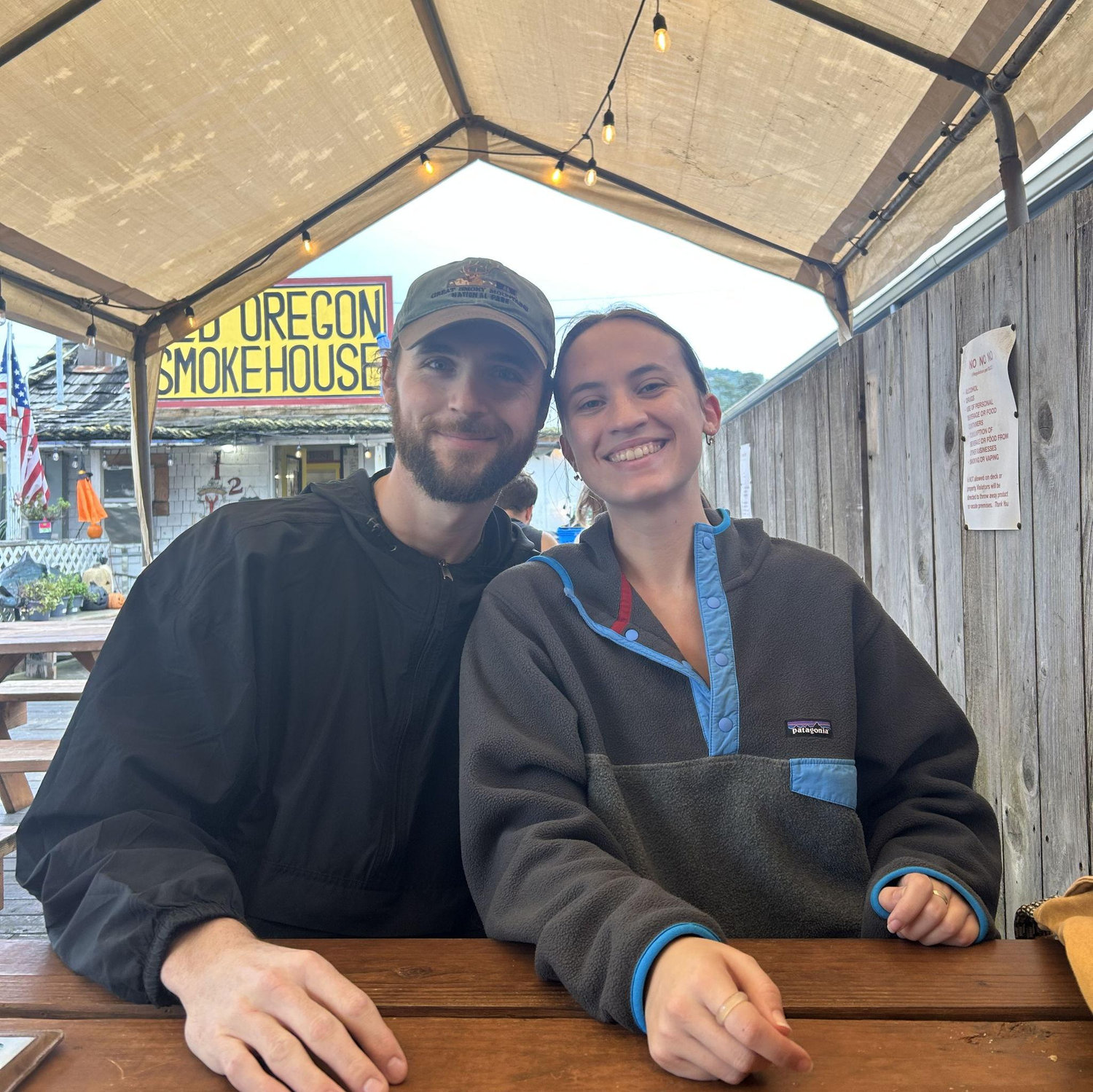 Visiting Tori in Oregon.