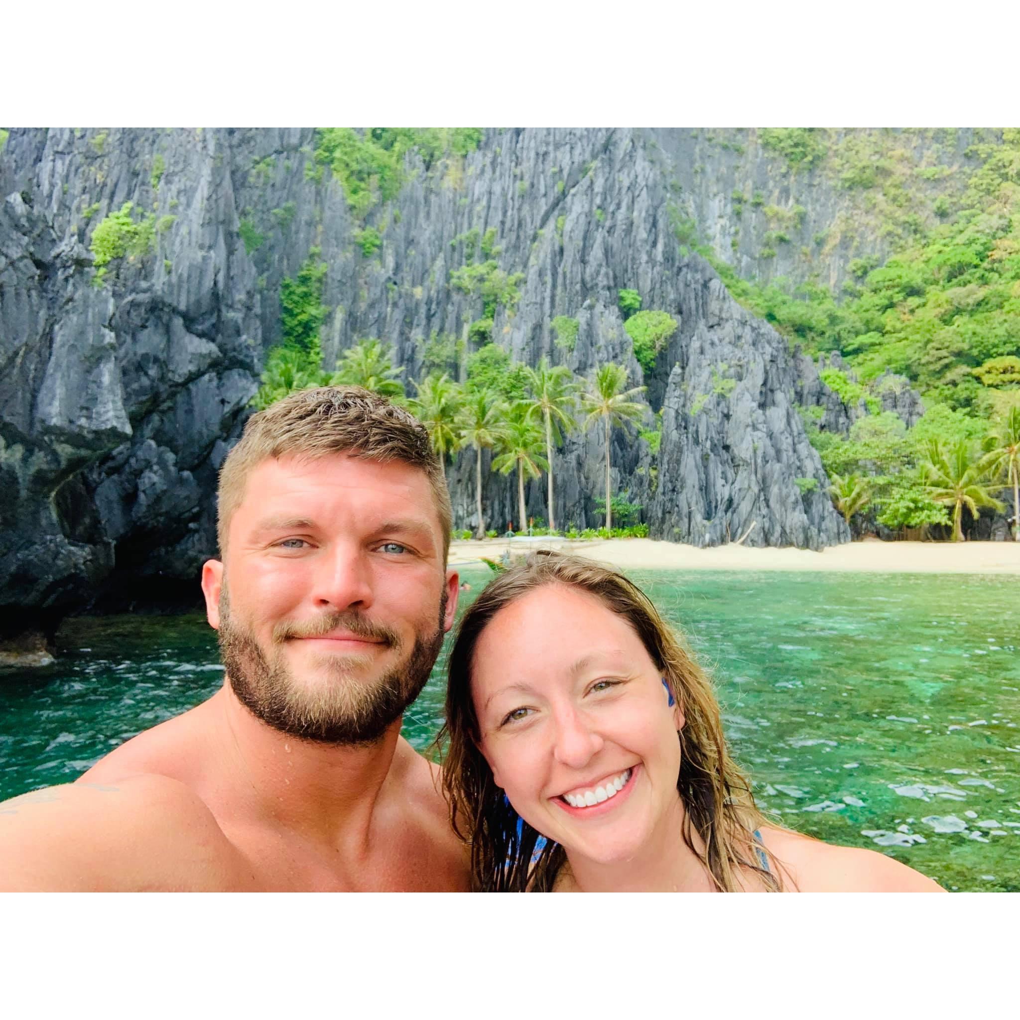 Celebrating John’s 35th birthday in the Phillipines this past February.
