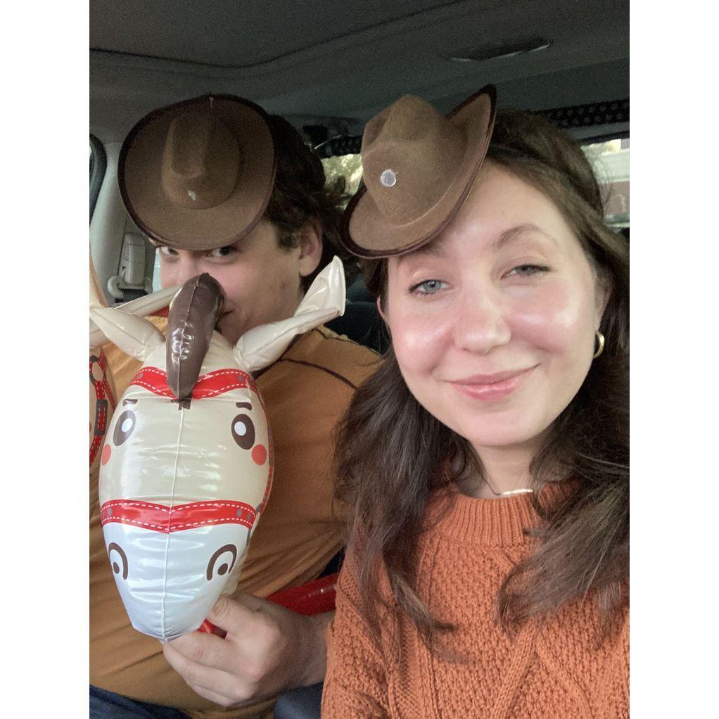 Masters of the last-minute Halloween costume